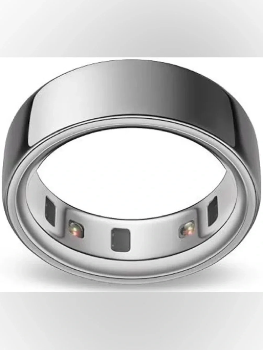 Oura 4 Silver Ring Size 8